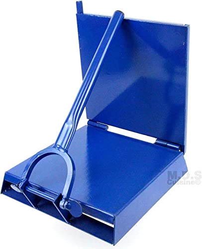 12" Blue Square Manual Tortilla Press