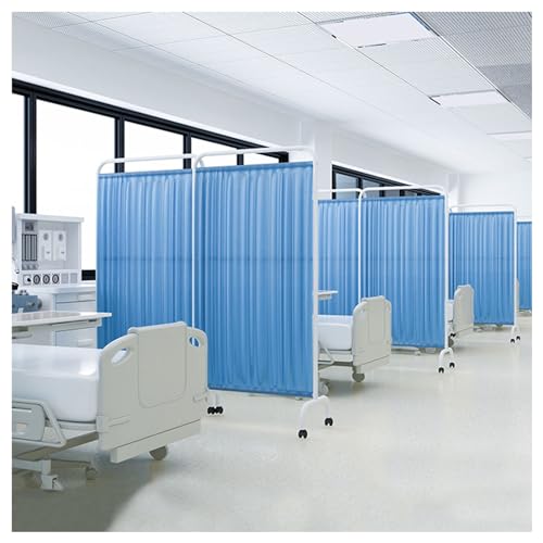 Paravent médical mobile pour protéger l'intimité et séparer une pièce - 2