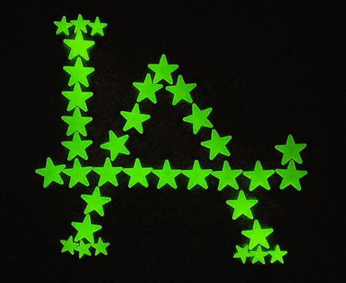 Glow in The Dark Stars - Includes Installation Material and Star map, 200 Glowstars, Only Glow Stars Powered by Our Trademarked Illumaglow2.0