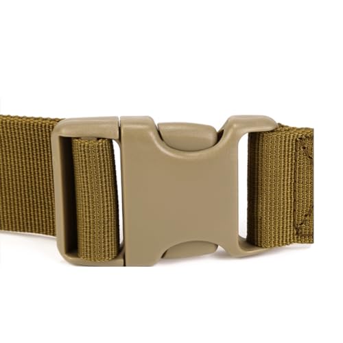 Tactical Nylon Heavy Duty Web Survival Waist Belt Hunting Hiking Men women Strap With Plastic Buckle4