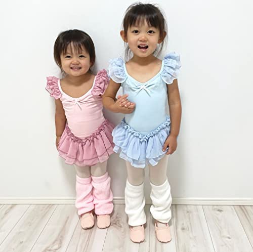 バレエ専門店ミニヨン バレエ レッグウォーマー リブ編み 子