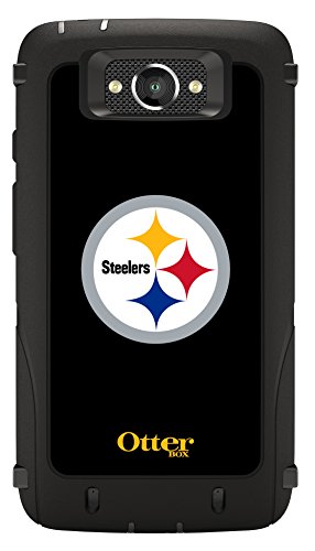 OTTERBOX DEFENDER SERIES Case for Droid Turbo - Retail Packaging - NFL Steelers Black Pittsburgh Steelers NFL Logo