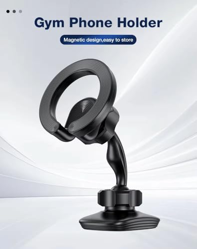 Image of FKU 2025 Multifunctional Magnetic Phone Holder 360 Rotation Fitness Double Sided Magnetic Phone Mount for Gym Car (2025 Gym Dual Side MEGNETIC Mobile Holder)