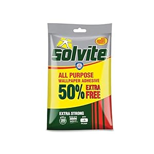 Solvite SLVTHRIFT Allzweck-Tapetenkleister 3 Rollen