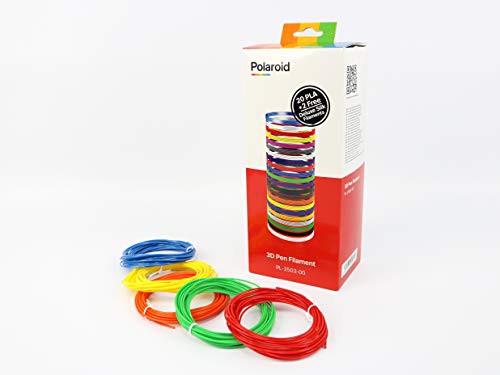Polaroid PLA-Filament für 3D-Stifte, Box mit 20 Farben, plus 2 Seidenfilamenten - Image 3