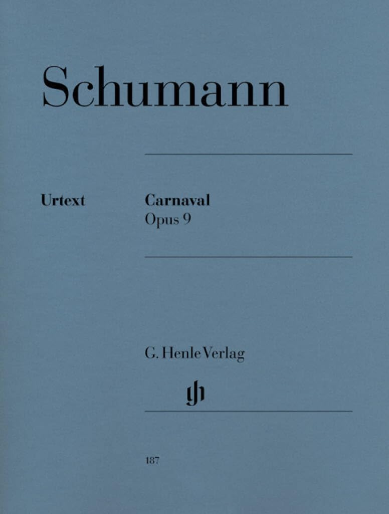 Carnaval op. 9 - piano - (HN 187): Instrumentation: Piano solo