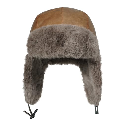 Chapka d'hiver coupe-vent et imperméable avec cache-oreilles intégrés - 9