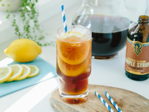 Portland Syrups Brown Sugar Simple Syrup - Drink Mix for Exceptional Cocktails, Simple Syrup for Cocktails, Sugar Syrup for Drinks, Simple Syrup for Coffee, Mocktails, Baking, 12 oz, Pack of 1