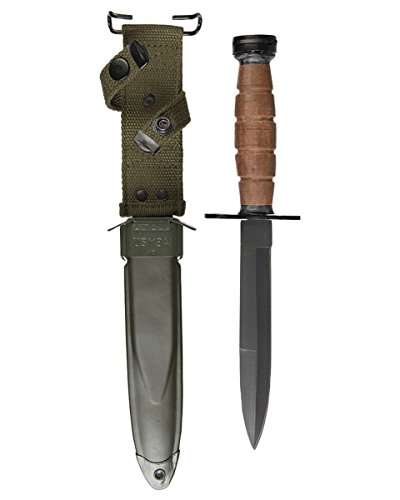 Mil-Tec Unisex – Erwachsene Bajonett-15475500 Bajonett, Schwarz, Einheitsgröße