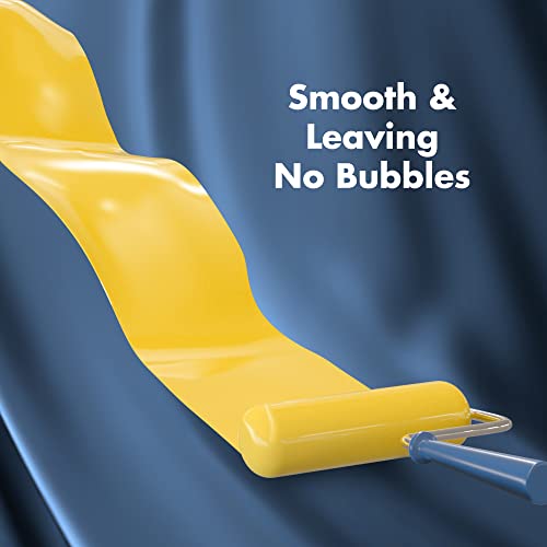 WORKPRO 12-Pack Foam Paint Roller 4 inch, Small Paint Roller Kit, Mini Paint Roller for Painting Walls, Cabinets, Doors, Fences, etc. - Image 5