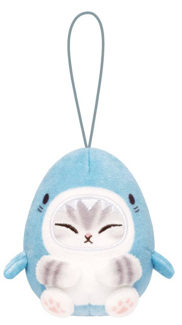 Amazon.co.jp: 【サメにゃん（ブルー）】mofusand 海の生き物にゃん