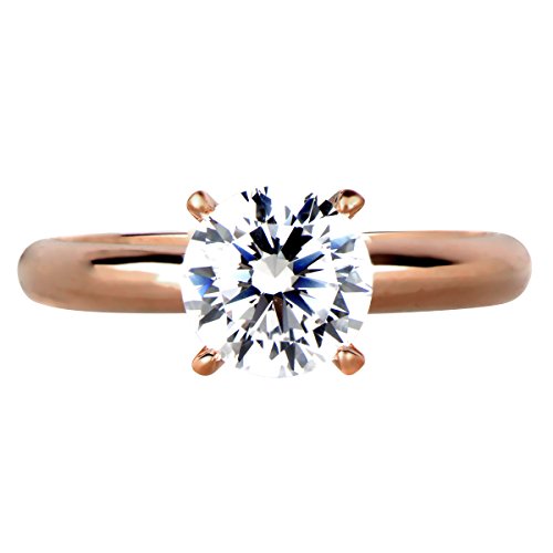 Serafina's Engagement Ring, Rose Goldtone Plated