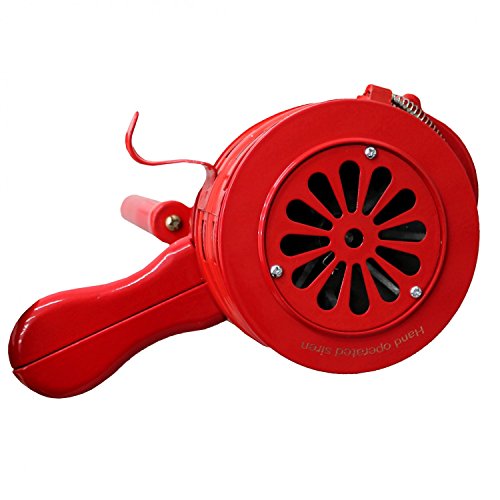 Preisvergleich Produktbild Oypla Hand betrieben Crank Air Raid Sicherheits Sirene Feuer Notfall Alarm