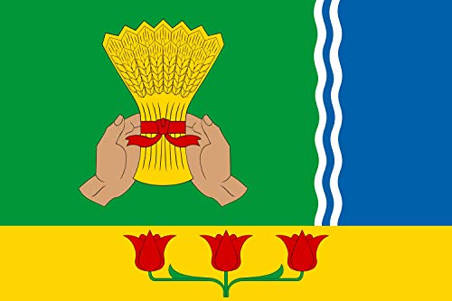 Drapeau Sinitcynskoe rural settlement résistant aux UV pour mât public - 2
