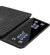 OBEST ドリップスケール デジタルスケール タッチスクリーン0.1gから3000gまで 計量可能 液晶画面 業務用