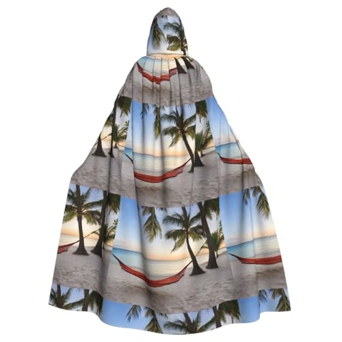 Ybaofu Halloween Wizard Hooded Umhang Erwachsene