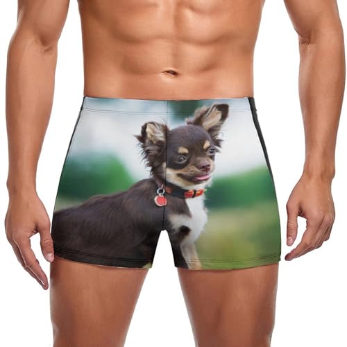 Maillot de bain homme short de bain boxer hydrophobe à séchage ultra rapide