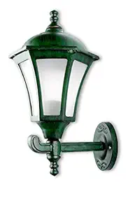 Fos Lighting Classic Antique Green Outdoor Wall Light(corded-electric, Metal)