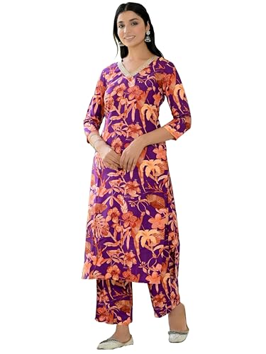 Image of ANNI DESIGNER Women Kurta with Palazzo