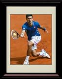 Novak Djokovic - Tennis Legend Autograph Promo Print - Framed 8x10