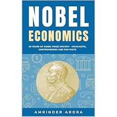 Nobel Economics Audiolibro Por Amrinder Arora arte de portada