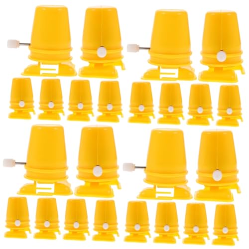 Wakauto 4sets Clockwise Movement for Wind up Toy Diy Craft Fitting Replacement for Old or Broken Mechanism 6pcs*4