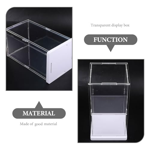 GLEAVI Caja Expositora Transparente 10X10X20...