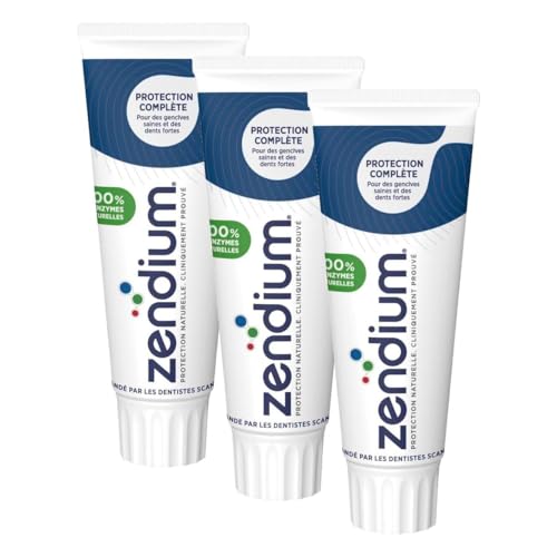 Zendium Dentifrice Protection Complète 75 ml Lot de 3