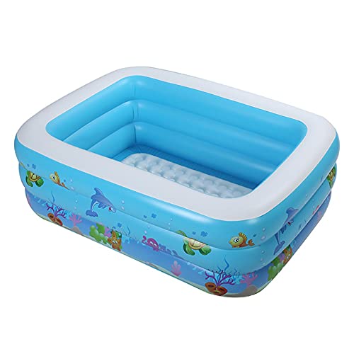 yahede Kinderbadje opblaasbaar familiezwembad voor zomerkinderen met extra brede zijwanden. Lovable - Image 5