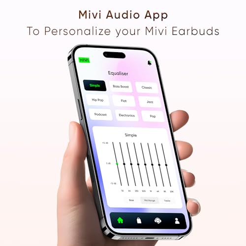 Image of Mivi SuperPods Immersio [Flagship Launch] in Ear Ear Buds Wireless, Dolby Audio, 3D Soundstage, 60H Playtime, AI ENC, Bluetooth TWS, BT v5.4 Earbuds