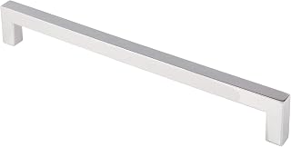 Square Polished Chrome Appliance Pull - 207, 12 in (305 mm) · Zinc Alloy