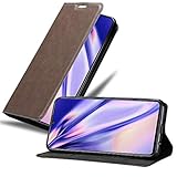 Cadorabo Hülle kompatibel mit Vivo V11 / V11 PRO aus Premium Kunst Leder Flip Klappbare Stoßfeste Magnetische [Standfunktion] [Kartenfächern] Cover Hülle für Vivo V11 / V11 PRO Tasche in Braun