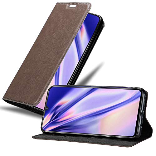 Cadorabo Hülle kompatibel mit Vivo V11 / V11 PRO aus Premium Kunst Leder Flip Klappbare Stoßfeste Magnetische [Standfunktion] [Kartenfächern] Cover Hülle für Vivo V11 / V11 PRO Tasche in Braun