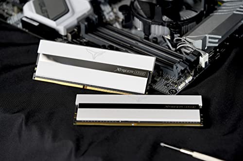 Image of TEAMGROUP T-Force XTREEM ARGB 3600MHz CL18 32GB (2x16GB) PC4-28800 Dual Channel DDR4 DRAM Desktop Gaming Memory Ram (White) - TF13D432G3600HC18JDC01