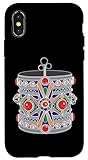 Installation facile Bracelet pour femme Kabyle - ALGERIE Coque pour iPhone X/XS