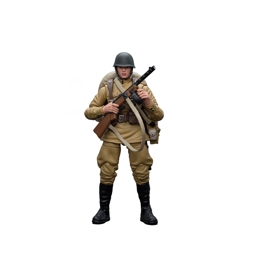ミリタリー Rare Custom Made Military Combat Soldier Toyvanta 1/18 WWII Soviet Army Action Figure, Detachable Gear