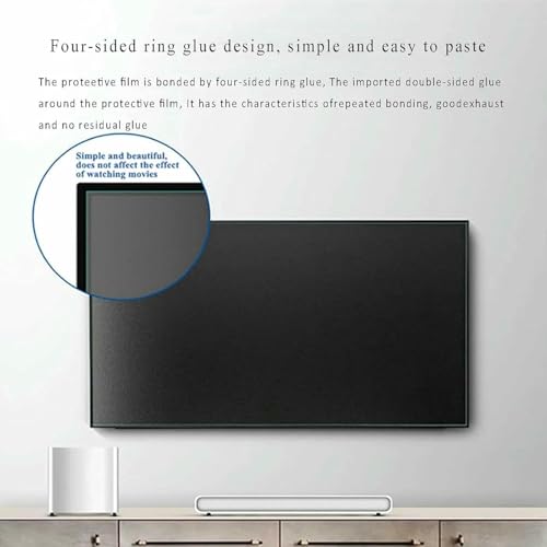 Protector de pantalla, antirreflejos, filtro de pantalla antirreflectante para LCD LED, OLED HDTV, reduce la fatiga ocular