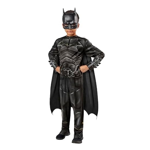 Rubies Disfraz The Batman, Classic, DC Comics, Infantil, para niños, Talla M, 5-6 años (702979-M)