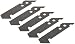 NT Cutter Blades for Safety Carton Opener, 10-Blade/Pack, 1 Pack (BR-400P)