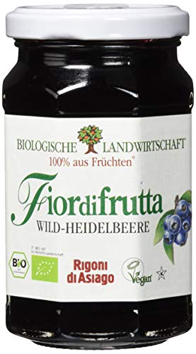 Rigoni di Asiago Fiordifrutta - Fruchtaufstrich - Wild-Heidelbeer Bio, 250 g