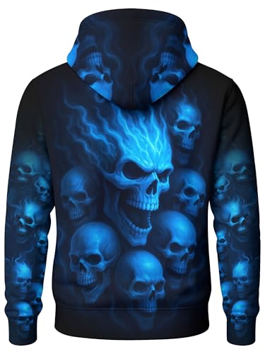 Image of PAGYMO Graphic Hoodies for Men Funny Novelty Pullover Hooded Sweatshirt | Funny 3D print, cool novelty design, colorful pattern, mens graphic pullover hoodie, sarcastic style, funky winter fashion