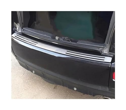 Seuil de protection de pare-chocs arrière acier inoxydable pour Mitsubishi Outlander finition luxe