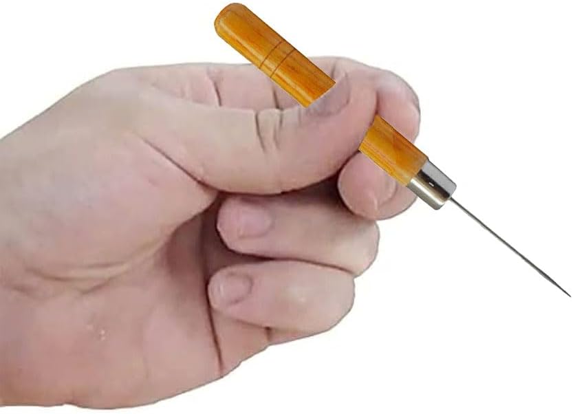 Titanium Soldering Pick with Hardwood Handle – Non-Contaminating Tool for Handling Molten Gold and Silver - Resistant and Non-Stick Jewelry Making Tool