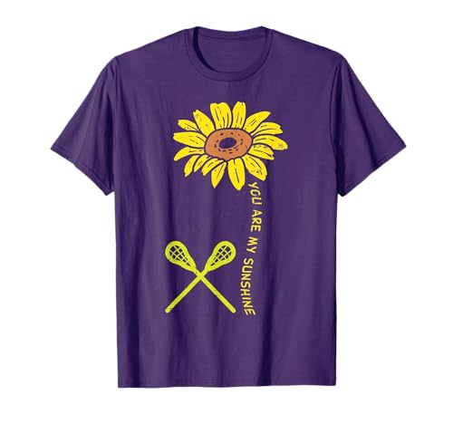 Sunflower Sunshine Lacrosse Lax Player Goalie Men Women Kids T-Shirt