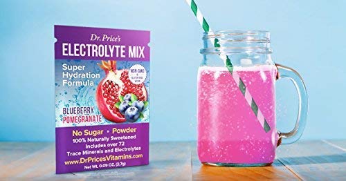 Electrolytes Powder Packets - Electrolyte Drink Mix - Electrolyte Hydration Powder - Electrolytes No Sugar, Keto, No Tablets, Fasting Electrolytes - 30 Servings Blueberry-Pomegranate #TOP7