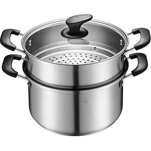 Sartén vaporera Multifuncional Espesada para el hogar y Cocina de inducción.