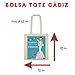 Imagen de IllustrArte Bolsa Tote Cádiz Diseño Flamenca