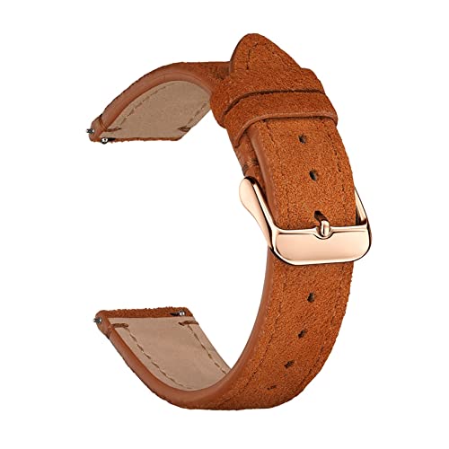 Cong Yi XG[hU[rvoh 18mm 20mm 22mm }bgvXgbv EHb` GT3/GT3 Pro uXbgΉ S[fuE rvXgoh(Orange-Rose Gold,20mm)