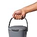 OXO Good Grips Easy-Clean Compost Bin, Charcoal - 0.75 GAL