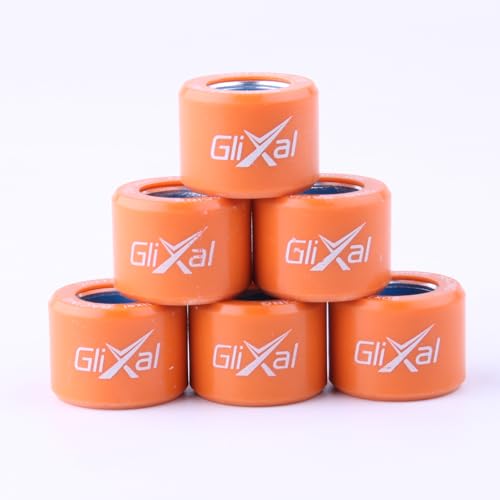 Image of Glixal 20X15mm High Performance Racing Variator Roller Weights Set For Honda PCX 125 150 Polaris RZR 200 SYM SUZUKI KYMCO VESPA Scooter Quads ATV UTV (14 Gram)